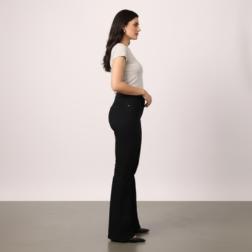 Women Bootcut Jeans – Cotton Blend - Image 40