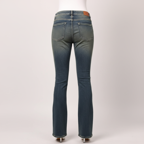 Women Bootcut Jeans – Cotton Blend - Image 5