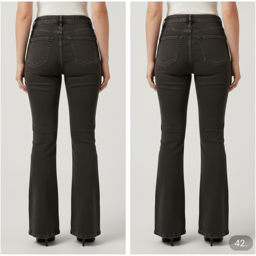 Women Bootcut Jeans – Cotton Blend - Image 44