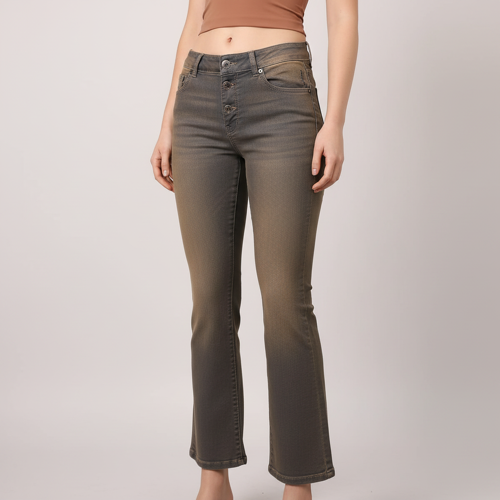 Women Bootcut Jeans – Cotton Blend - Image 56