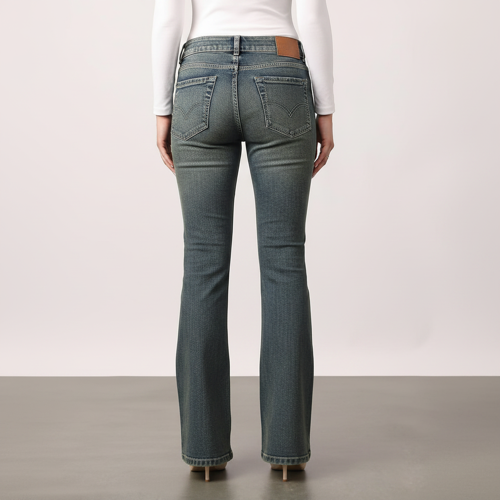 Women Bootcut Jeans – Cotton Blend - Image 57