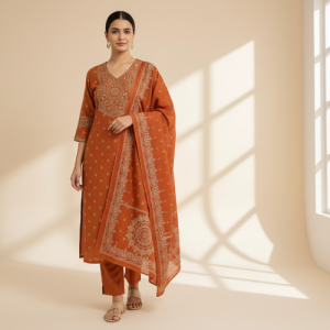 Kurta with Pant & Dupatta