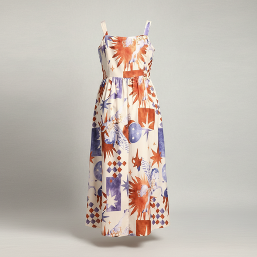 Women Maxi Dress – Sleeveless, Maxi Length - Image 12