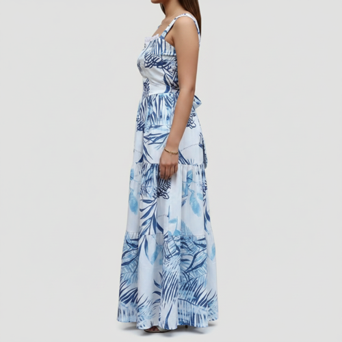 Women Maxi Dress – Sleeveless, Maxi Length - Image 4