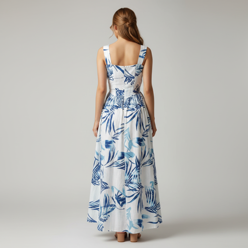 Women Maxi Dress – Sleeveless, Maxi Length - Image 16