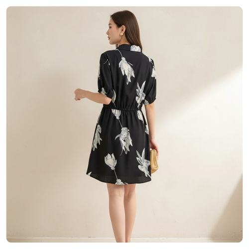 Dresses for Womens | Mini Dresses Rayon for Women Stylish | Summer Casual Outfit Events, Date & Evening Look | Tunic Shirts for Women - Image 6