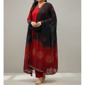 Kurta with Palazzos & Dupatta