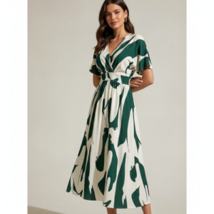 Women | Trendy Long One Piece Summer Outfit | Lightweight Flared Dress for Casual & Holiday Wear
