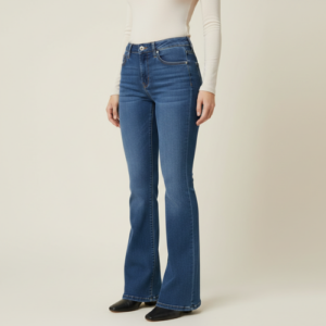 Jeans | Flared Bell Bottom Bootcut Pants | Wide Leg Stretch Denim – Perfect for Travel, Party & Everyday Use – Sizes 26–40 (2)