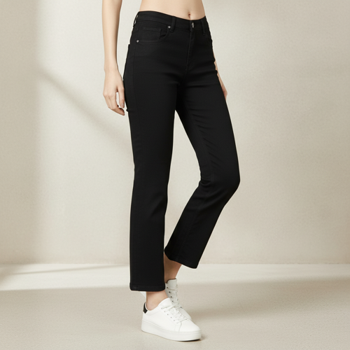 Women Bootcut Jeans – Cotton Blend